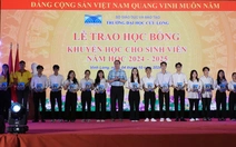 10 nhóm thí sinh được Trường đại học Cửu Long cấp học bổng