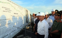 Phó thủ tướng Hồ Đức Phớc kiểm tra hai dự án cao tốc qua Đồng Nai