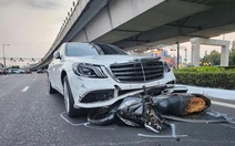 Tại sao xe Mercedes-Benz có phanh tự động vẫn xảy ra tình trạng tai nạn liên hoàn?