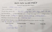 Ảnh vui 2-3: Thảo xin nghỉ phép để đi... cúng sao giải hạn