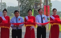 Khánh thành đường 1.170 tỉ đồng nối cảng Quy Nhơn với Khu công nghiệp Becamex Bình Định