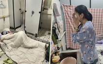 Cô gái sống trong phòng vệ sinh để dành tiền mua nhà