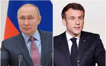 Ông Putin nhắc ông Macron đừng quên bài học của Napoleon, Tổng thống Pháp đáp trả