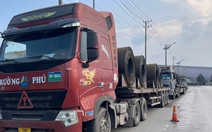 Xe quá tải tung hoành ở Khu kinh tế Dung Quất, có xe quá tải 179%