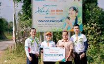 Gây quỹ 100.000 cây quế tặng bà con tỉnh Yên Bái