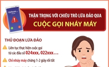 Thận trọng với chiêu trò lừa đảo qua cuộc gọi nháy máy