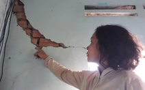 Thi công đường làm nứt nhà dân nhưng chây ì bồi thường, hỗ trợ