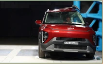 Kia Syros nhận 5 sao an toàn nhưng chỉ cho cấu trúc xe, mảng mạnh nhất còn chưa được chấm