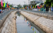 Hàng loạt rạch ô nhiễm ở quận 12 'thay áo mới', thêm nhiều dự án thoát nước được khởi công