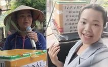 Cô gái bán hàng rong gây sốt khi 'tay trái chỉ trăng, tay phải thối tiền'