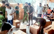 Một xã ở Sóc Trăng phát hiện gần 8 tấn sữa, thực phẩm chức năng không rõ nguồn gốc
