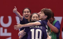 Futsal nữ Thái Lan giành vé dự World Cup 2025