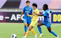 CLB nữ TP.HCM - Wuhan Jiangda (hiệp 1) 0-1: Wang Shuang mở tỉ số