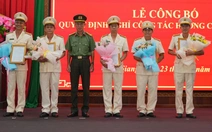 Công an Tiền Giang tổ chức lễ nghỉ hưu trước tuổi cho 121 cán bộ, chỉ huy