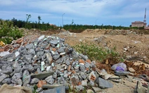 Đất dự án đô thị bị 'biến' thành bãi đổ chui xà bần