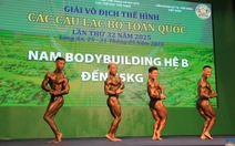 Gần 300 vận động viên về Long An dự Giải vô địch các câu lạc bộ thể hình toàn quốc lần thứ 32