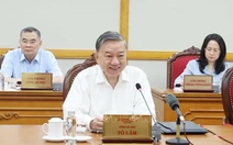 Tổng Bí thư Tô Lâm chủ trì cuộc họp cho ý kiến tiến độ sắp xếp tổ chức bộ máy và đơn vị hành chính