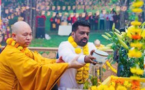 Tổng thống Sri Lanka trồng cây bồ đề thiêng 2.300 tuổi ở chùa Bái Đính