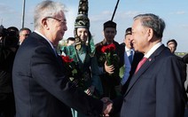 Tổng Bí thư Tô Lâm đến Kazakhstan, đích thân Tổng thống  Kassym-Jomart Tokayev ra sân bay đón