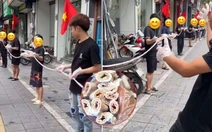 Hà Nội kiểm tra cơ sở 'khoe' lòng se điếu dài 40m trên mạng xã hội