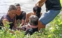 Hai người dân kịp thời cứu sống một phụ nữ nhảy sông Bảo Định nghi tự tử