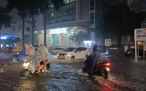 Mưa trắng trời do bão số 1, nhiều 'điểm nóng' ngập ở Đà Nẵng bị uy hiếp