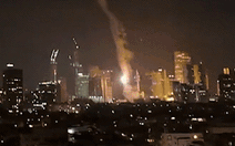 Nhiều tiếng nổ liên tiếp ở cả thủ đô Tehran và Tel Aviv, Israel và Iran đang đánh trả nhau dữ dội