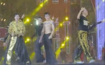 Concert Anh trai vượt ngàn chông gai trong mưa lớn, kêu gọi khán giả 'tắm mưa'