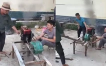Hú hồn với máy bổ củi 'độc lạ Bình Dương'