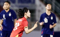 U19 nữ Việt Nam - U19 nữ Thái Lan (hiệp 2) 1-1: Thúy Nga sút phạt đền thành bàn