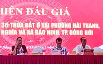 Quảng Bình tạm dừng đấu giá đất vì người tham gia trả giá quá cao