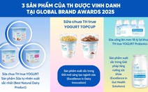 TH true YOGURT ghi dấu ấn mạnh mẽ tại Global Brand Awards 2025