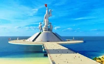 Doanh nghiệp đề xuất lấp biển Nha Trang xây tượng 'quốc mẫu', làm khách sạn dưới đáy biển