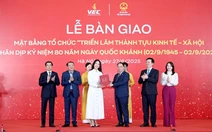 Vingroup bàn giao mặt bằng Trung tâm Triển lãm Việt Nam sau 10 tháng thi công