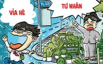 Tưởng là shop bán cây cảnh hóa ra vỉa hè... tư nhân