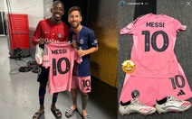 Dembele khoe ‘lột’ hết đồ của Messi tại FIFA Club World Cup