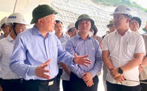 Phó thủ tướng Nguyễn Hòa Bình kiểm tra cao tốc Quy Nhơn - Chí Thạnh