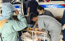 Sản phụ sinh con ngay trên xe đặc chủng cảnh sát giao thông
