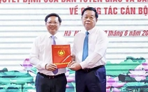 Ông Trần Thanh Lâm giữ chức phó trưởng Ban Tuyên giáo và Dân vận Trung ương