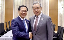 Bộ trưởng Bùi Thanh Sơn tiếp xúc song phương Bộ trưởng Ngoại giao Trung Quốc Vương Nghị