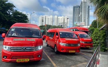 Khoảng 300 lượt cán bộ đã đi xe đưa đón đến trung tâm TP.HCM làm việc