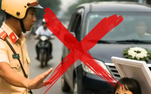 Công an Thanh Hóa: Clip ‘cảnh sát giao thông dừng xe tang, bé gái chui ra từ quan tài’ sai sự thật
