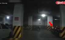 Cháy xe trong hầm chung cư, tài xế nhanh trí cứu tòa nhà thoát hỏa hoạn