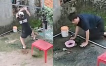 Thanh niên 'tắm hai lần trên một dòng sông'