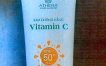 Thu hồi kem chống nắng được xác định là hàng giả, kem dưỡng vitamin E nhưng không có vitamin E