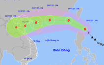 Sáng nay, bão Wipha sẽ vào Biển Đông và trở thành bão số 3, các tỉnh thành Bắc Bộ chịu ảnh hưởng