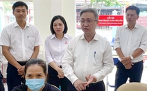 Phó bí thư Thành ủy TP.HCM Đặng Minh Thông khảo sát hoạt động tại phường Bình Trưng