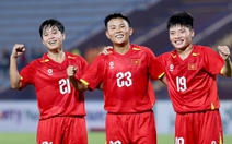 Việt Nam - UAE (hiệp 1) 1-0: Chương Thị Kiều mở tỉ số