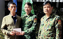 Chìm bè do dông lốc, 4 ngư dân may mắn được cứu