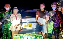 Đôi nam nữ bị bắt giữa đêm vì mang 17kg ma túy đá qua biên giới
